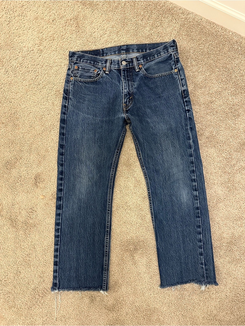 Levi 505 Straight-Leg Jeans